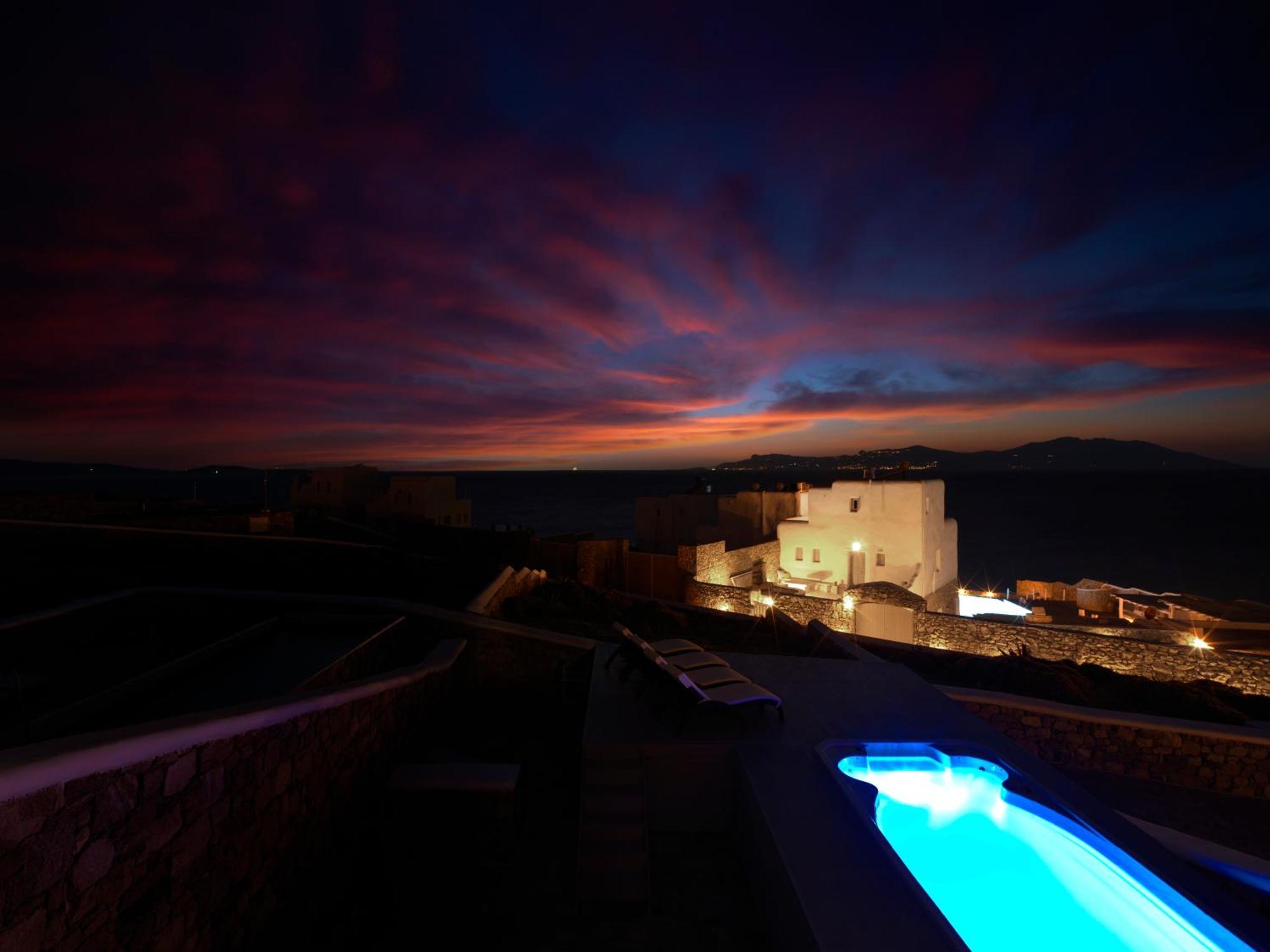 Sunset Villas In Mykonos By White Hills Mykonos Town Екстер'єр фото